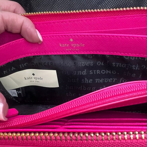 NEW~ Kate Spade Hartley Lane Lacey “L” Wallet - Picture 6 of 8